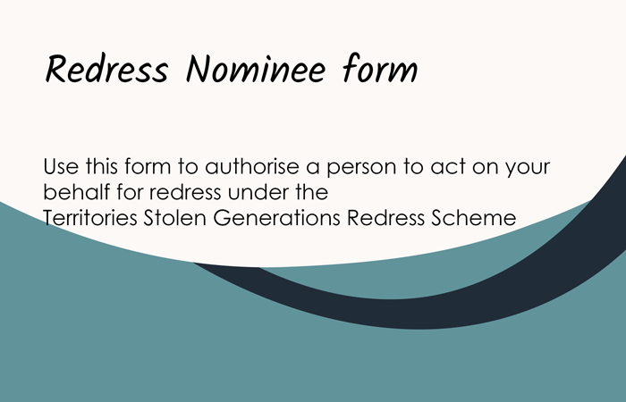 Redress Nominee form